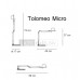 Tolomeo Micro mit Fuß 